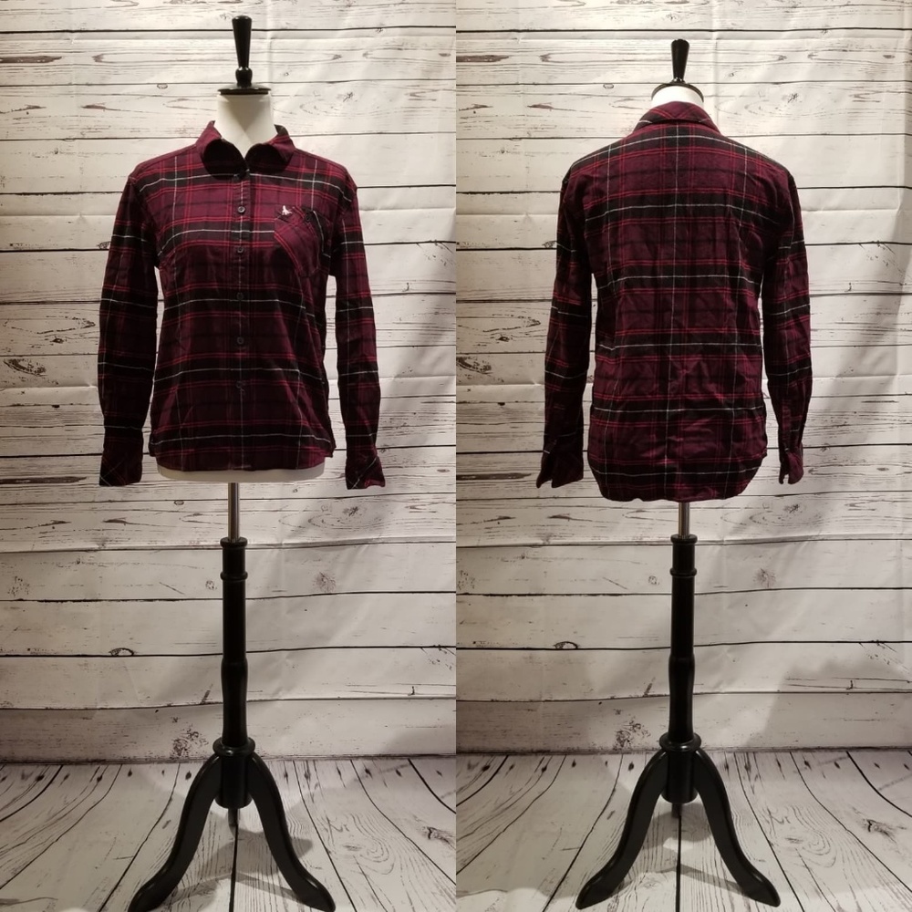 Berry Checked Buttondown Jack Wills Shirt (new!)